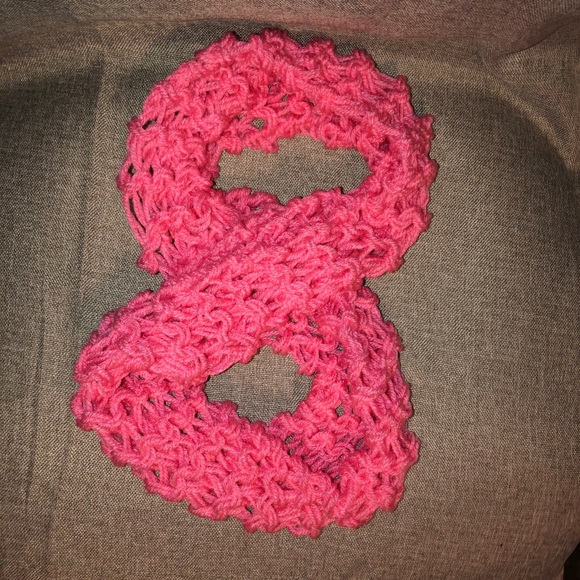 Hand Knitted Infinity Scarf - Picture 2 of 3
